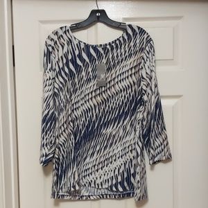 NWT JM Collection Blouse